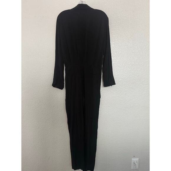 IRO Black Jumpsuit Size 34 - Picture 3 of 5